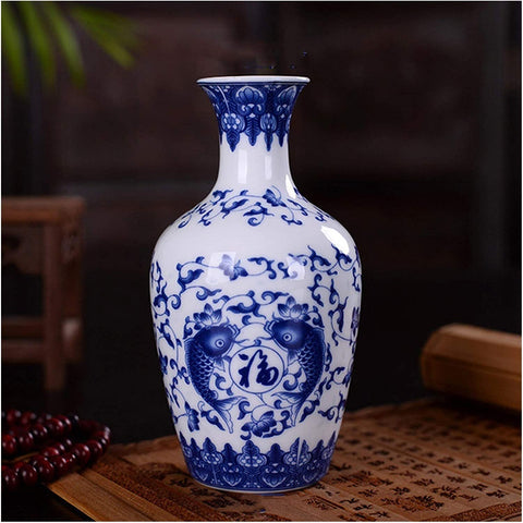 Vintage Home Decor Ceramic Flower Vase
