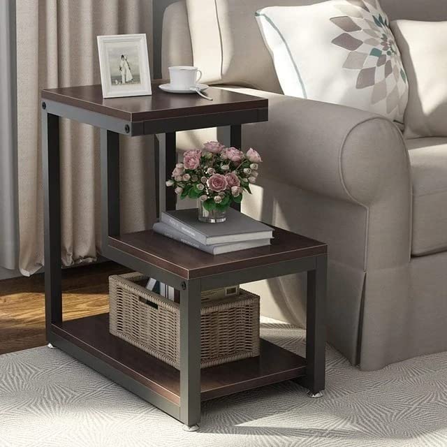 3-Tier Sofa Side Table