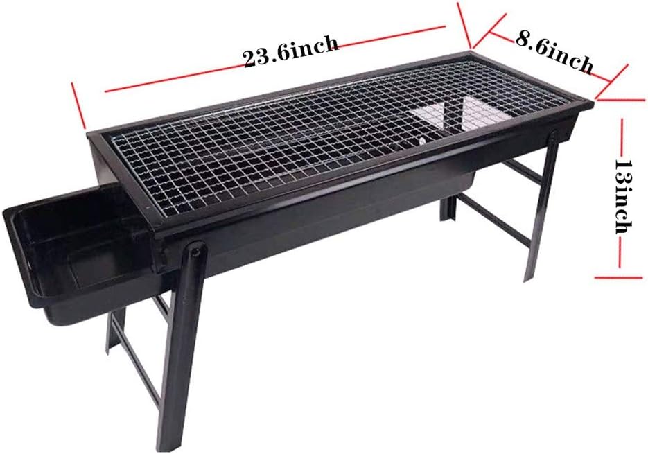 Portable Stainless Steel BBQ Grill Folding