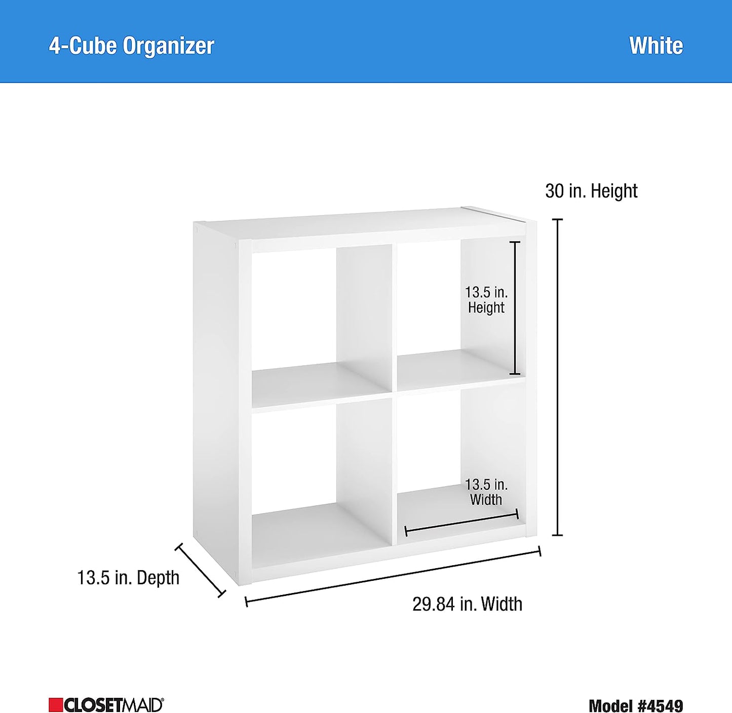 4-Cube Storage Rack