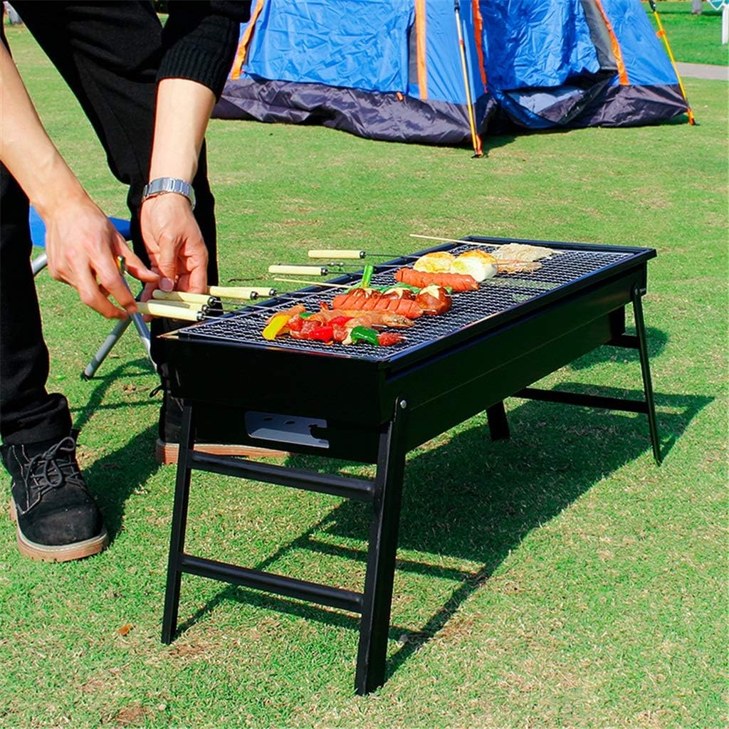 Portable Stainless Steel BBQ Grill Folding