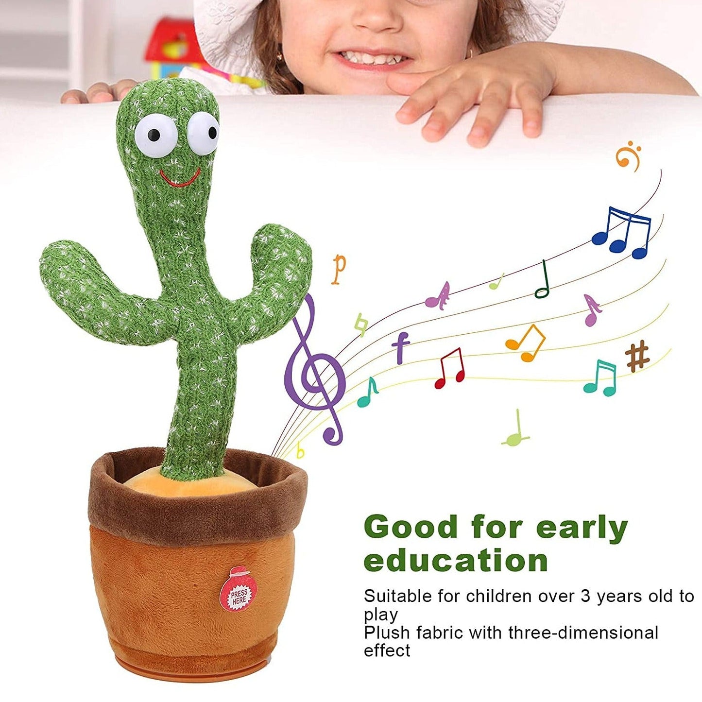 Dancing Talking Cactus Toy