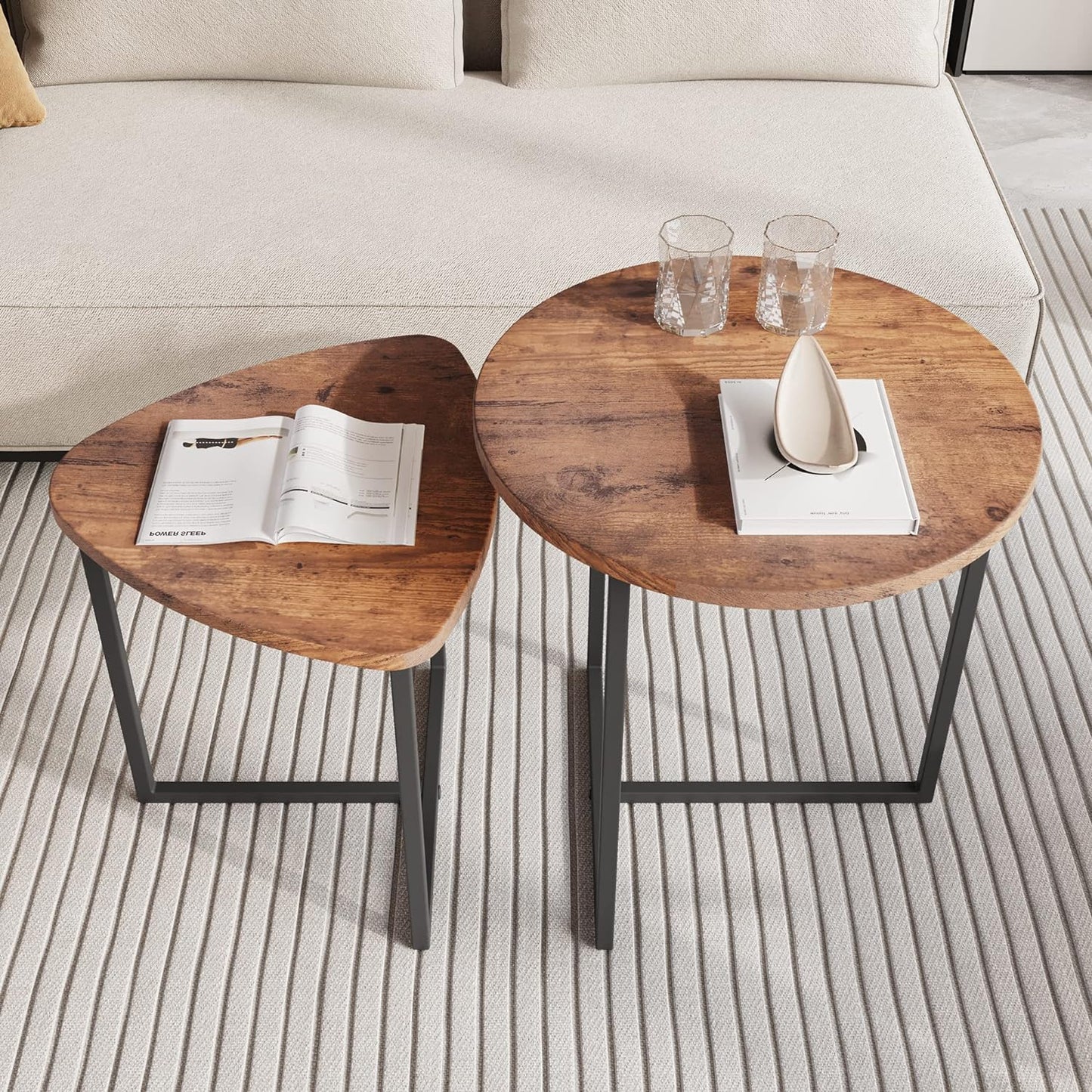 Set of 2 Modern Coffee Tables