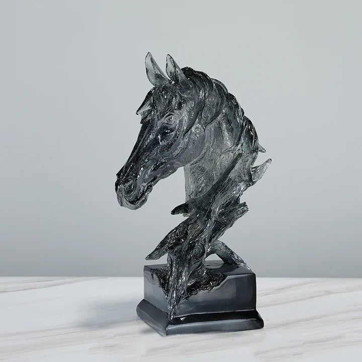 Ink Pattern Horse Decor