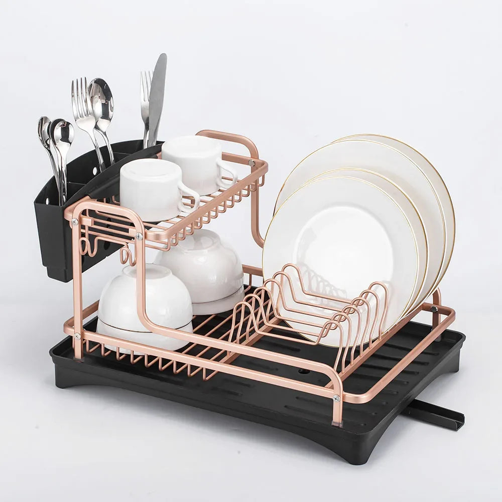 Aluminum Dish Drying Rack