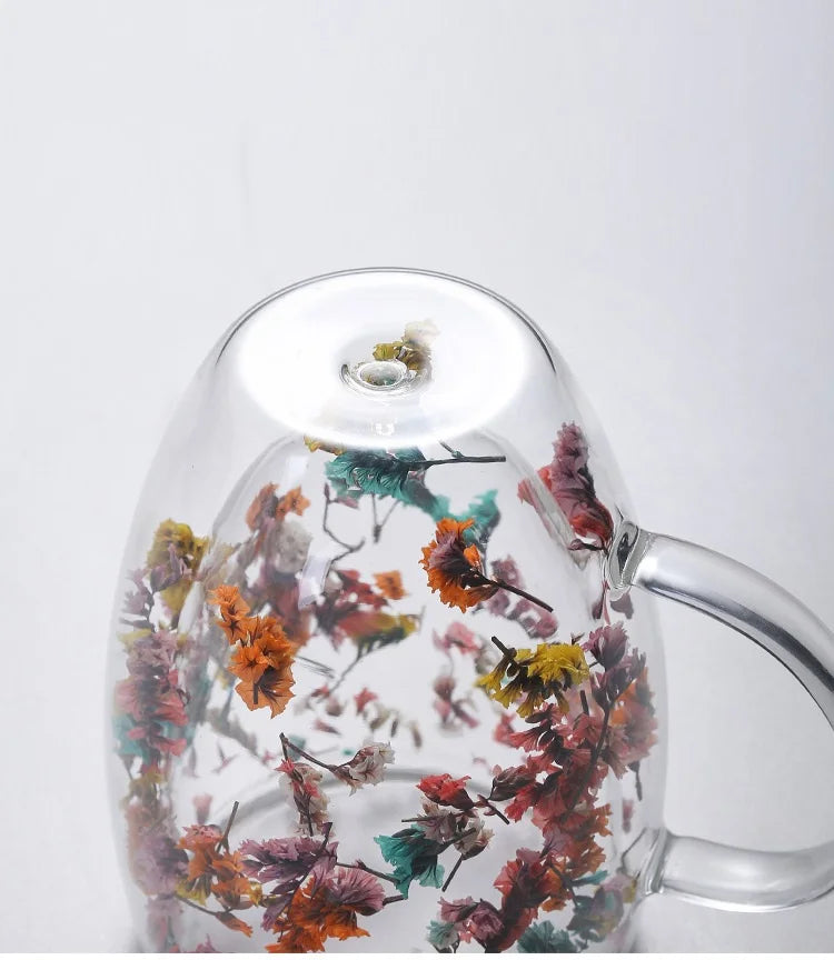 Creative Double Wall Glass Mug