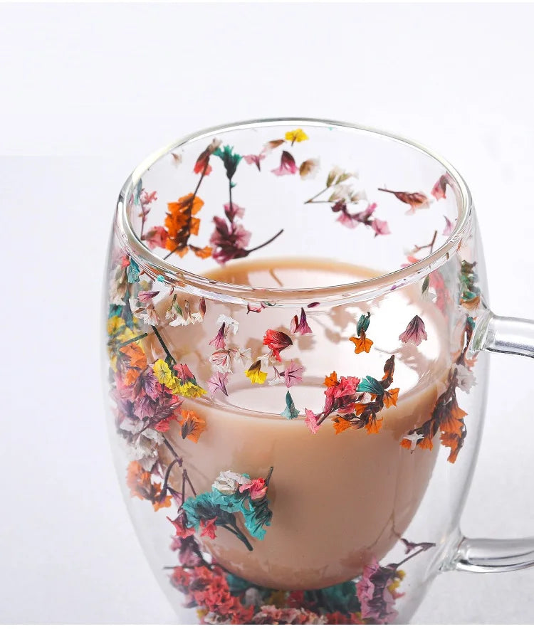 Creative Double Wall Glass Mug