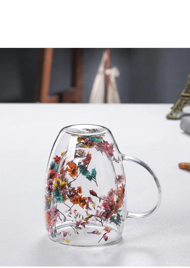 Creative Double Wall Glass Mug