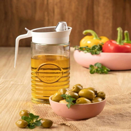 High Quality Glass Limon Oil Bottle