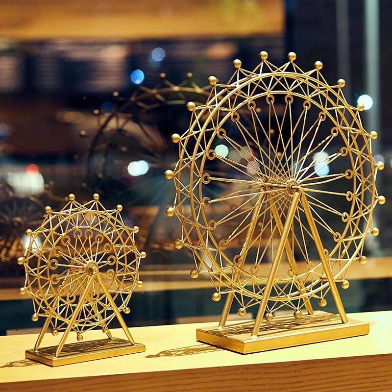 European-Style Ferris Wheel Ornament