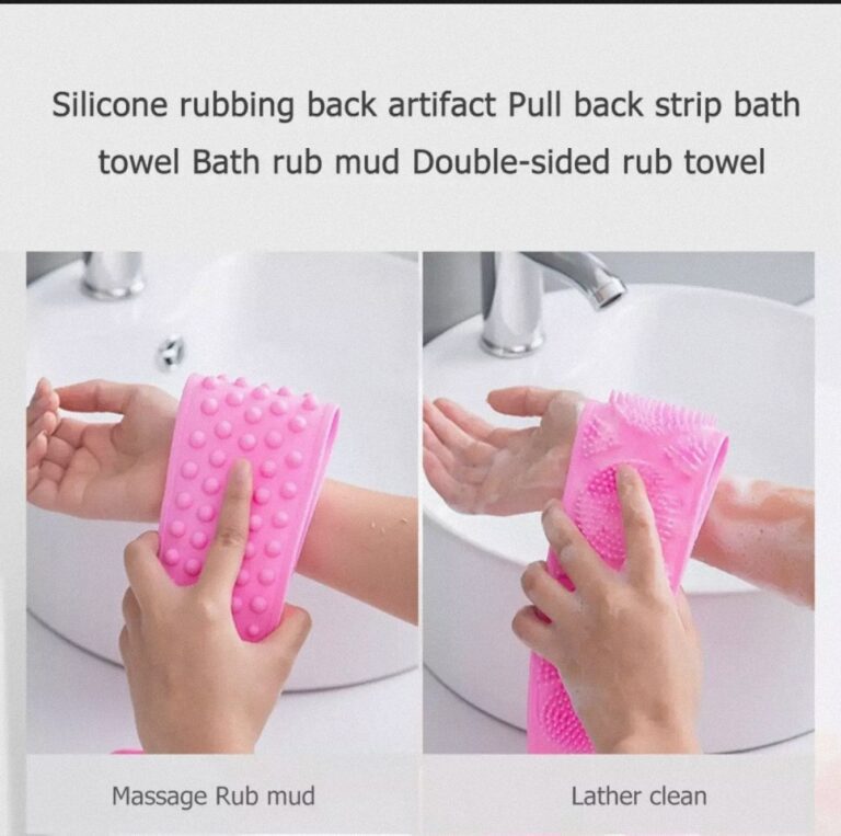 Silicone Bath Body Scrubber