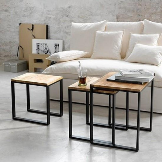 Set of 3 Sofa Side Tables