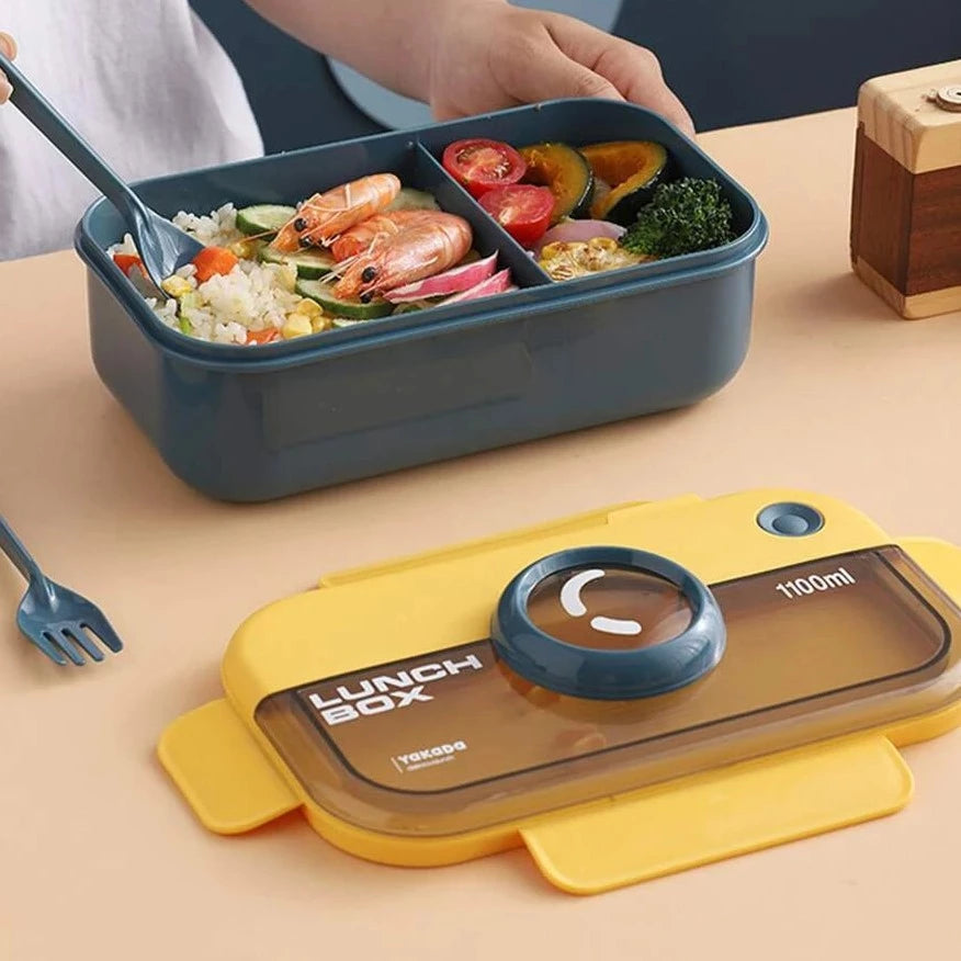 Rectangle Camera Shape American Design Lunch Box