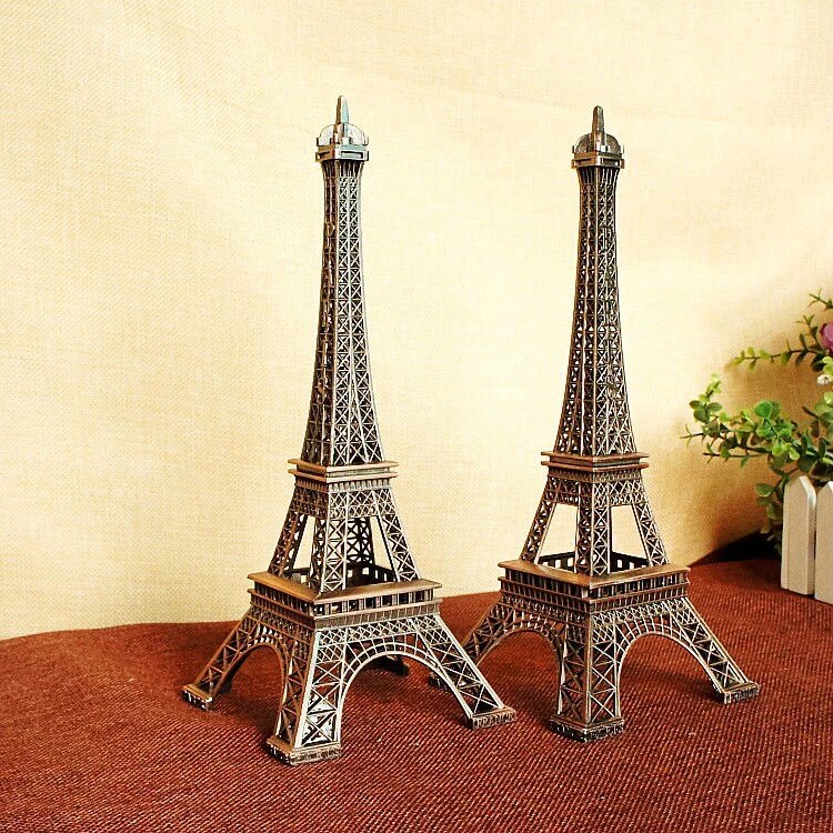 Metal Eiffel Tower Decor