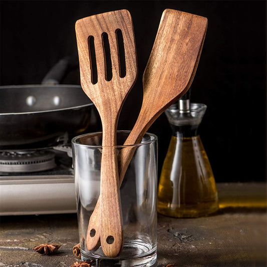 Wooden Kitchen Utensils (Pack of 2)