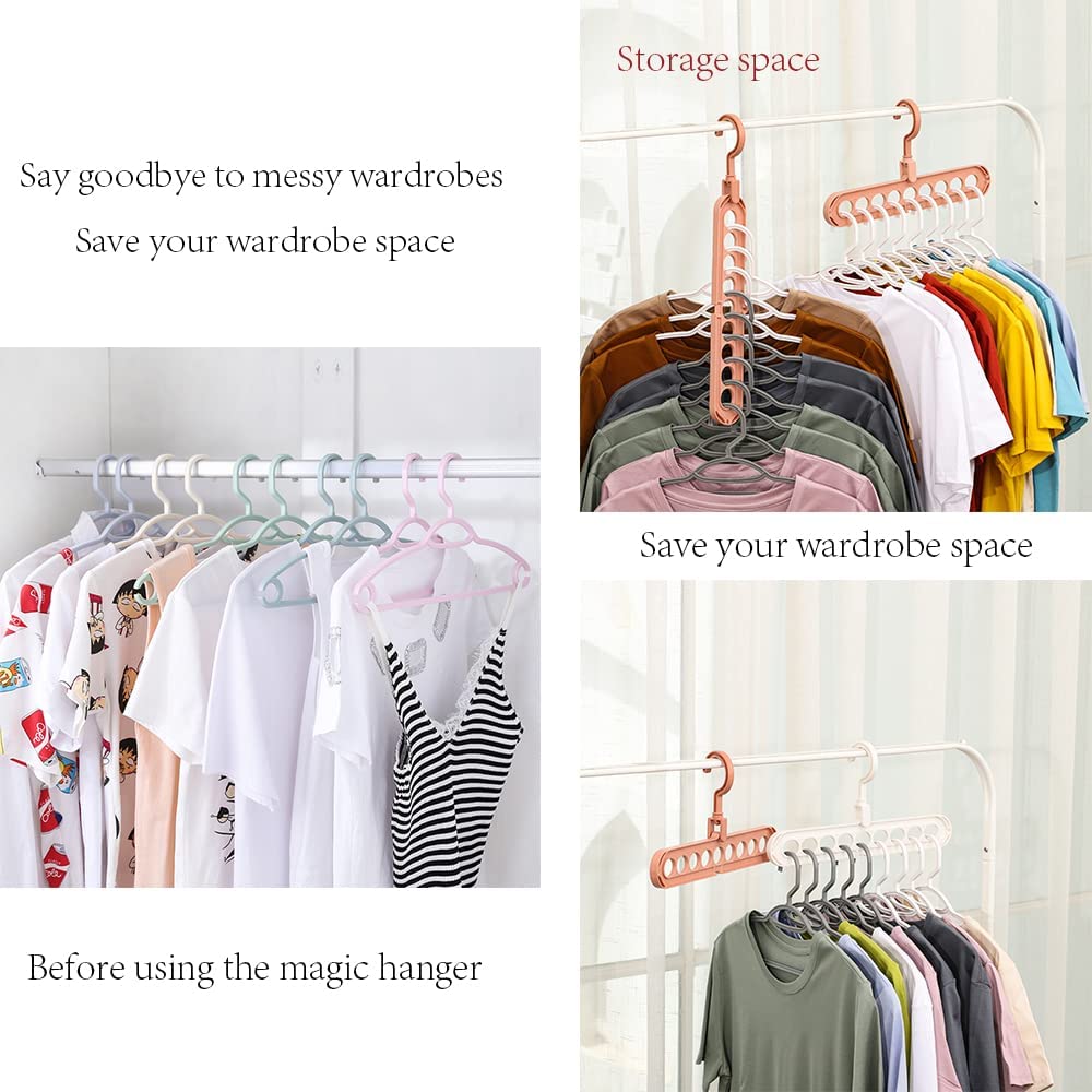 Magic Space Saving Clothes Hangers (Pack of 4)