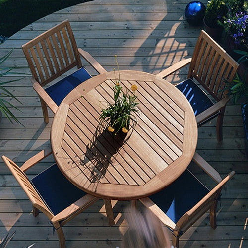 Folding Imported Beach Wood Table