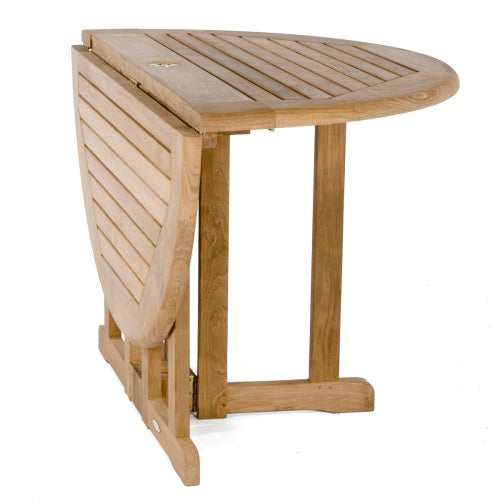 Folding Imported Beach Wood Table