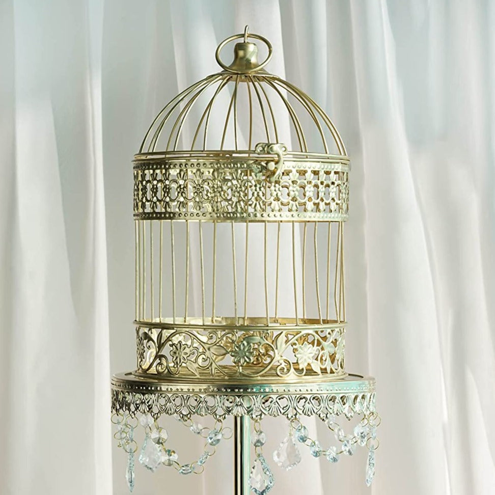 Metal Wire Bird Cages, Set of 3