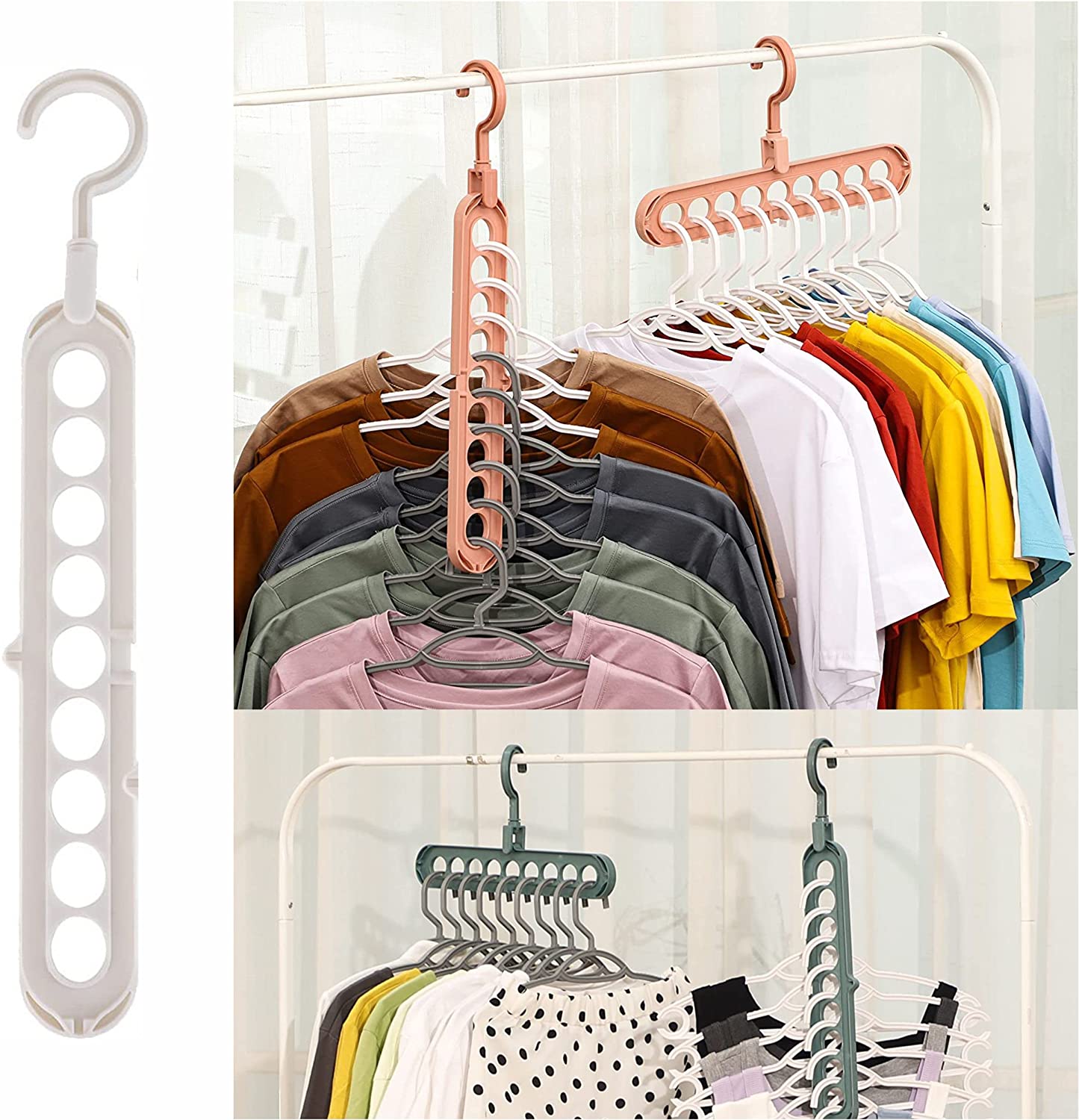 Magic Space Saving Clothes Hangers (Pack of 4)