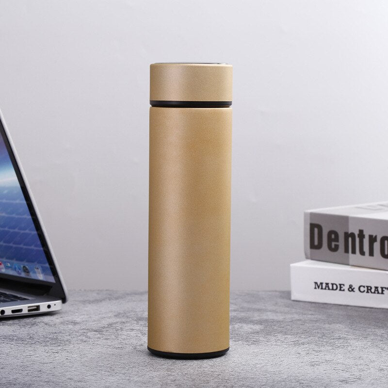 500ml Stainless Steel Smart Temperature Water Bottle