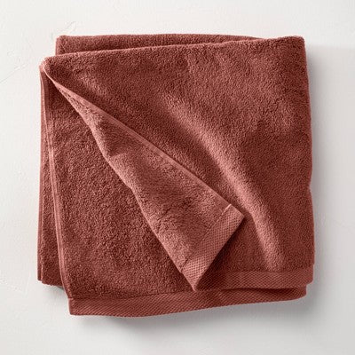 Extra -Long Brown Egyptian Cotton Towel