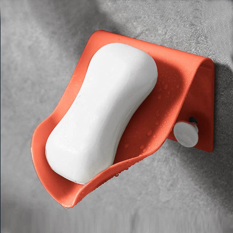 Non-Slot V-Shaped Slope Wall Mounted Soap Holders (Pack of 4)