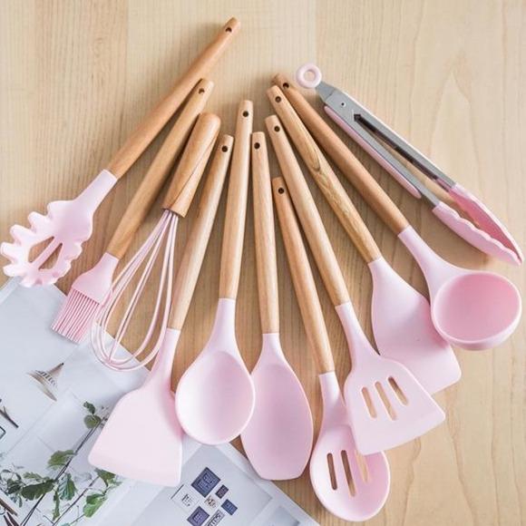 12pcs Non Stick Silicone Cooking Set