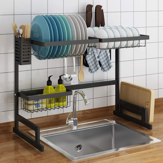 Stainless Steel Kitchen Dish Drain Rack (65cm)