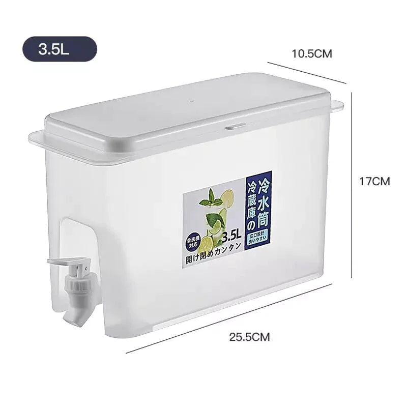 3.5 Liter Refrigerator Dispenser with Faucet