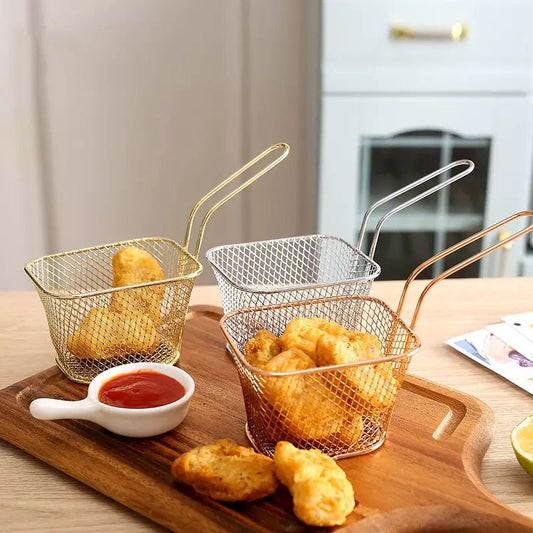 Stainless Steel Square French Fries Frying Basket