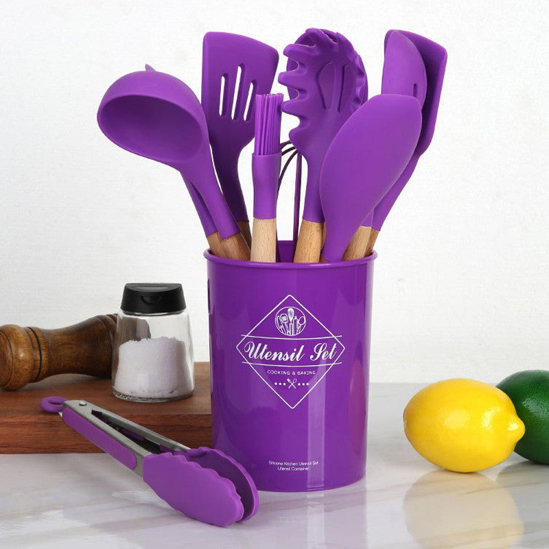 12pcs Non Stick Silicone Cooking Set