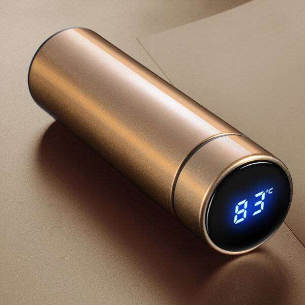 500ml Stainless Steel Smart Temperature Water Bottle