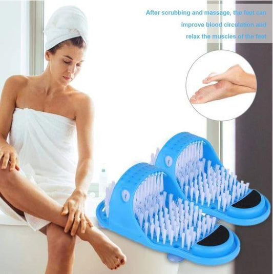 Exfoliating Foot Massager/Cleaner Slipper