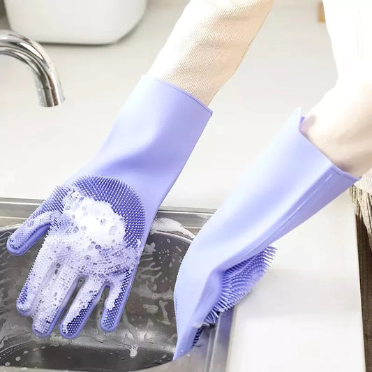 Silicone Dish Washing Gloves