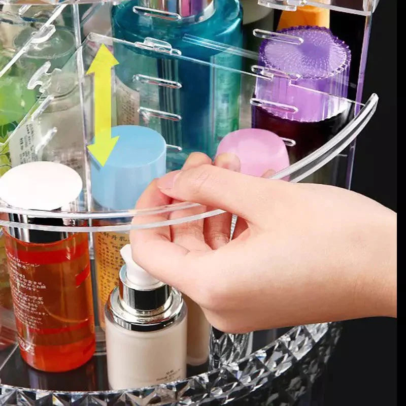 360° Rotating Makeup Organizer