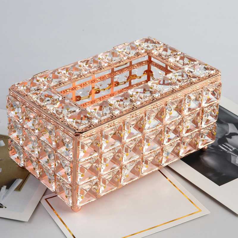 Luxury Crystal Tissue Box