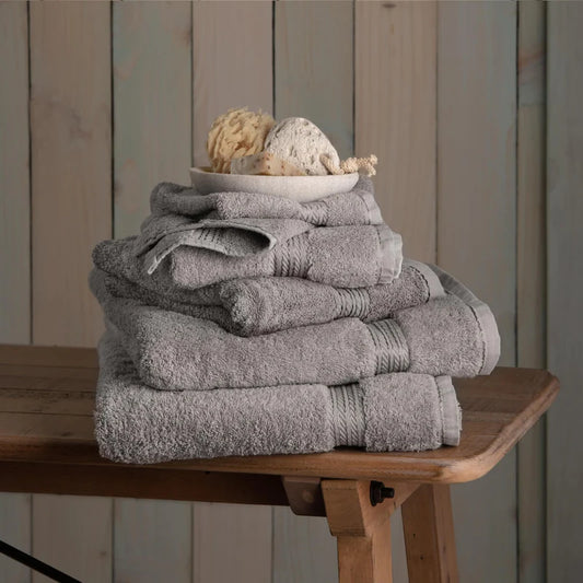 Extra -Long Light Grey Egyptian Cotton Towel